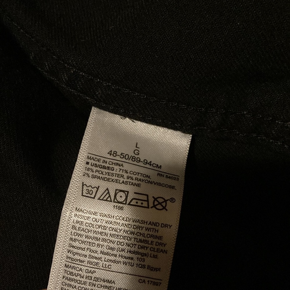 Gap 1969 remake denim jacket large - Picture 3 of 5
